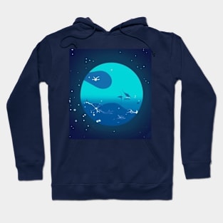 magical undersea blues Hoodie